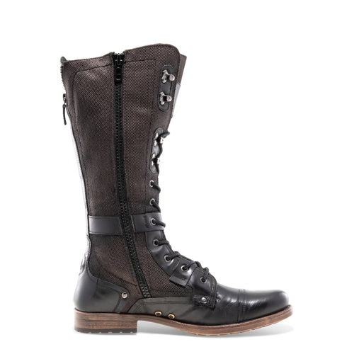 Decoy-2 - Black Knee Hight Military Boot for Men 4