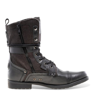 Deploy-2 - Black Mid-calf Military Boots for Men 4