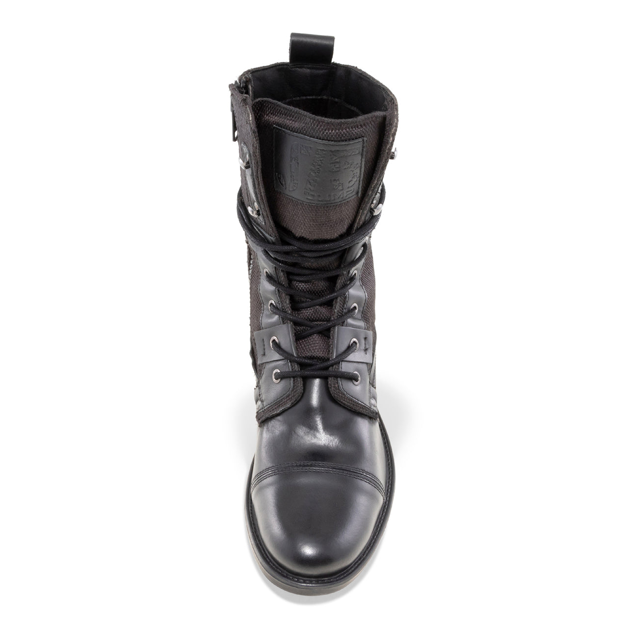 Deploy-2 - Black Mid-calf Military Boots for Men 5