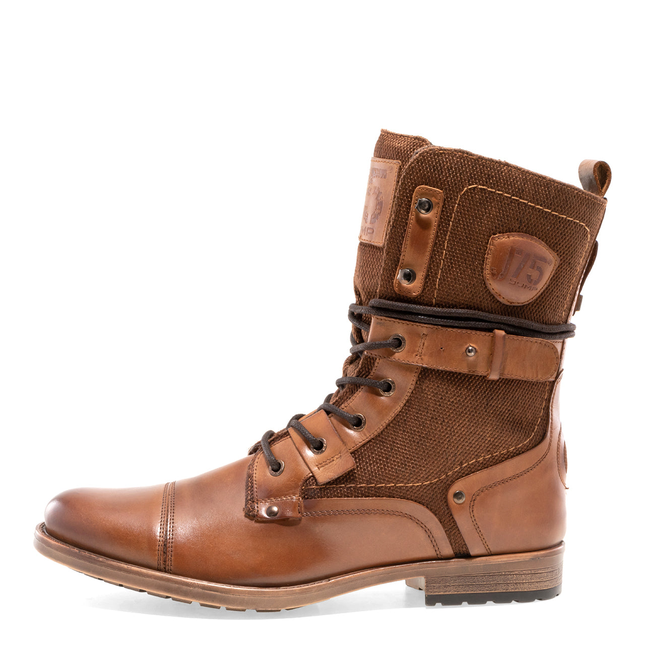 Red tape ocean clearance cap toe boot