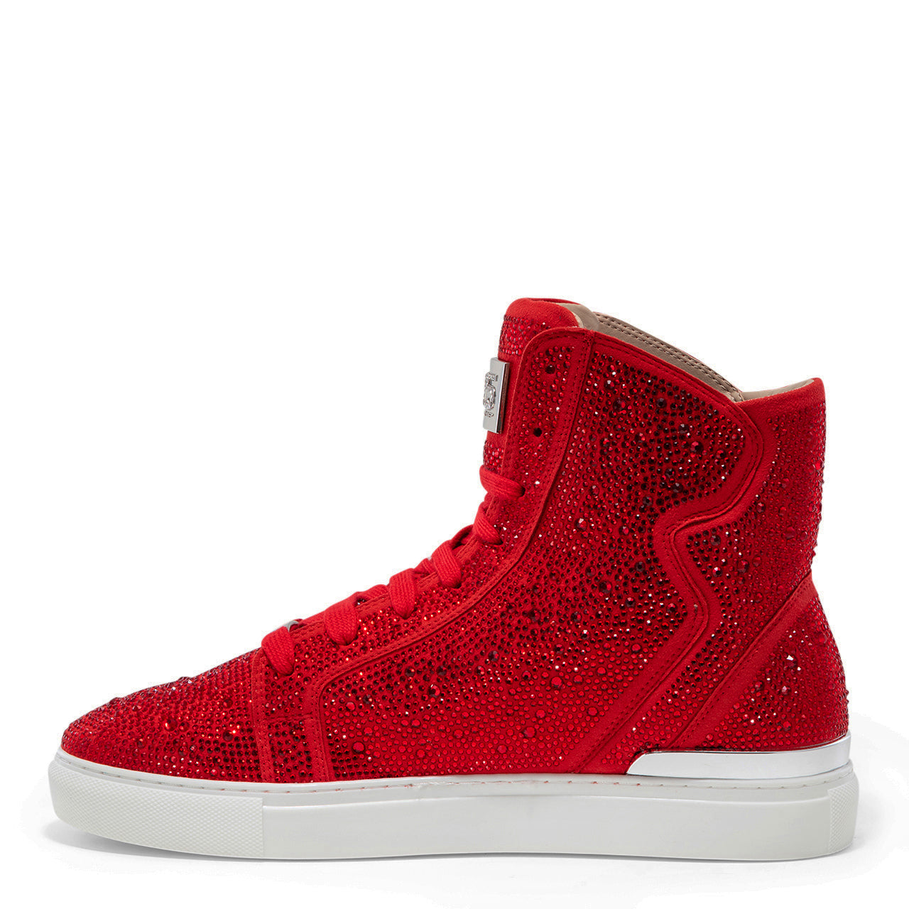 Sestos - Red High top Fashion Sneakers for Men by J75 2