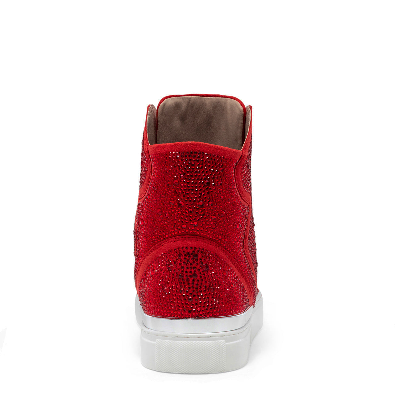 Sestos - Red High top Fashion Sneakers for Men by J75 3