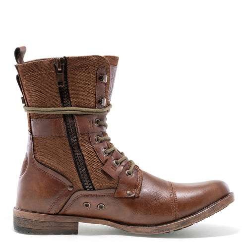 Deploy - Tan Mid-calf Military Boots for Men 4