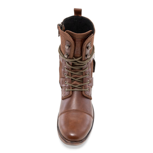 Deploy - Tan Mid-calf Military Boots for Men 5