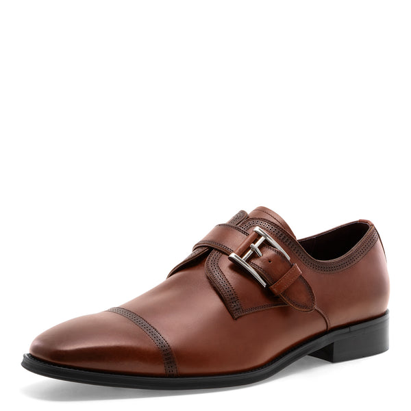 Mcneil Single Monk Strap Oxford Dress Shoes for Men by Jump
